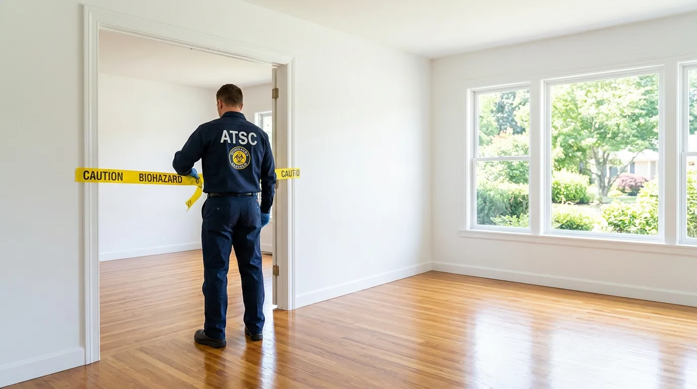 Certified biohazard cleanup crew performing Crime Scene Cleanup in Ham Lake